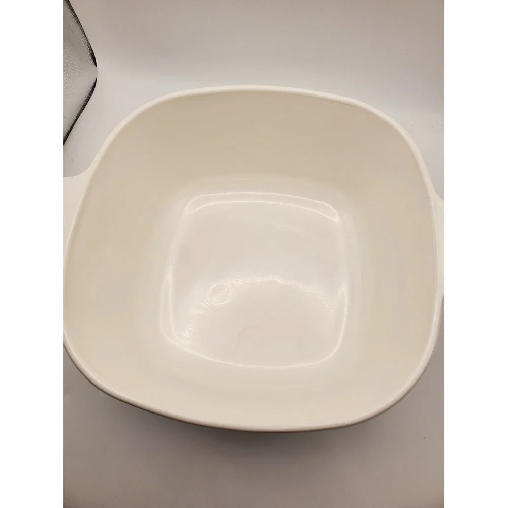 Vintage Corning Ware Trefoil 2.5 Qt Casserole Dish w/ Pyrex Lid
